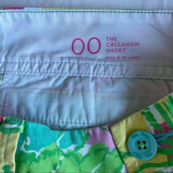 ❤️ LILLY PULITZER hibiscus print The Callahan Short L14 - Picture 4 of 12